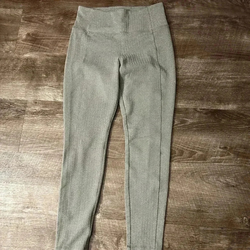 Athleta Delancey Herringbone Tight Women's Size Small Gray
